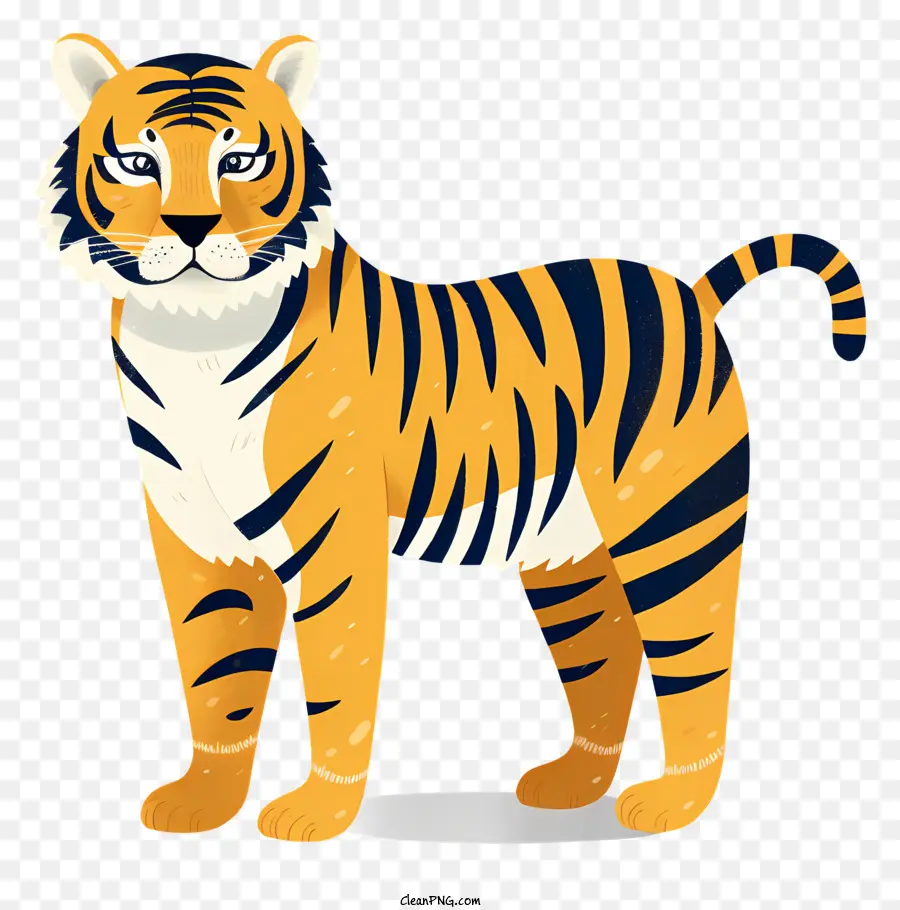 Tigre，Visage De Tigre PNG