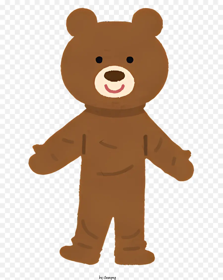 L'ours Brun，Costume Marron PNG