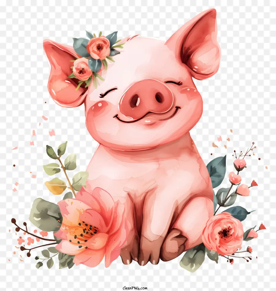 Journée Du Cochon，Cochon Mignon PNG