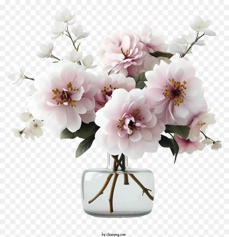 Icône D'arrangement Floral élégant，Bouquet De Fleurs PNG