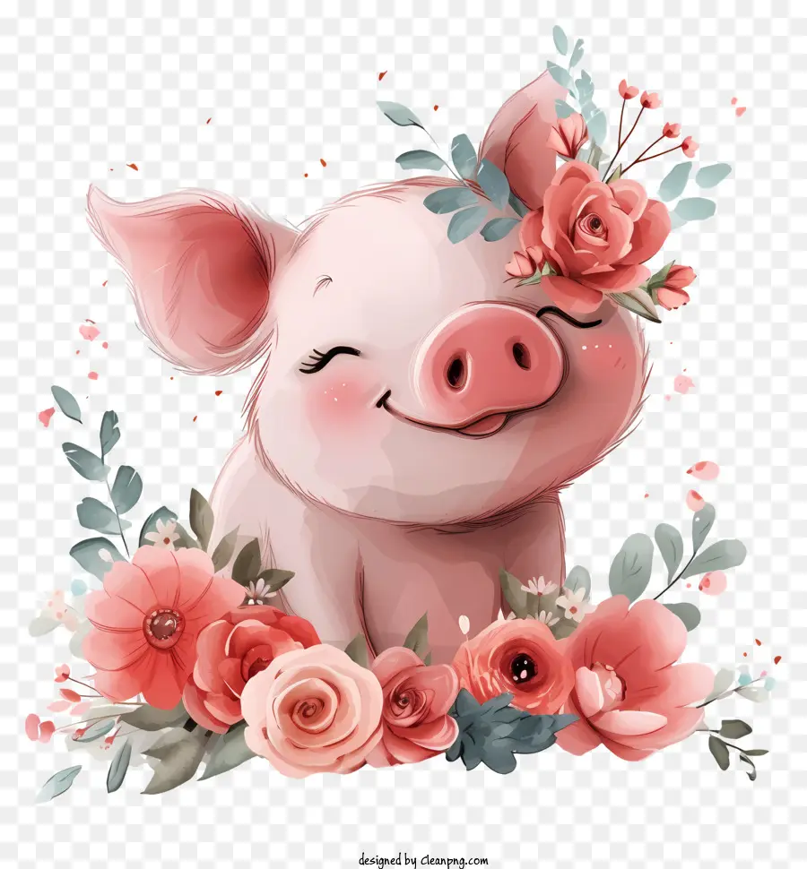 Journée Du Cochon，Cochon Mignon PNG