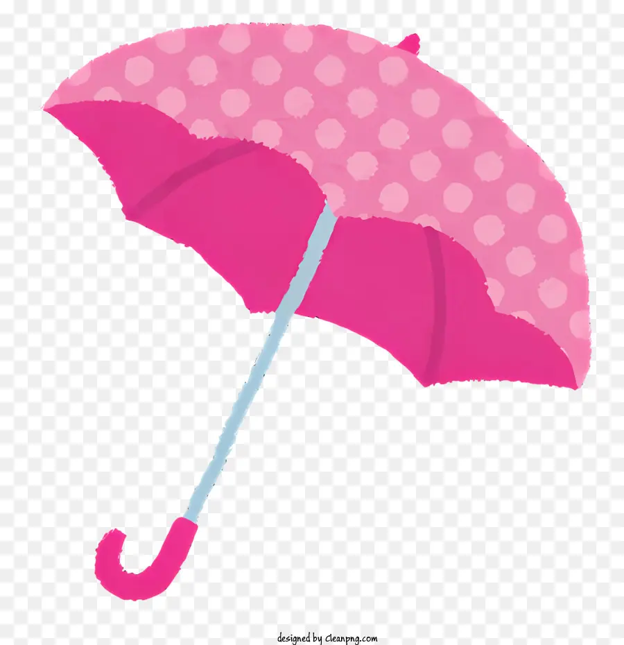 Parapluie Rose，Des Taches Bleues PNG