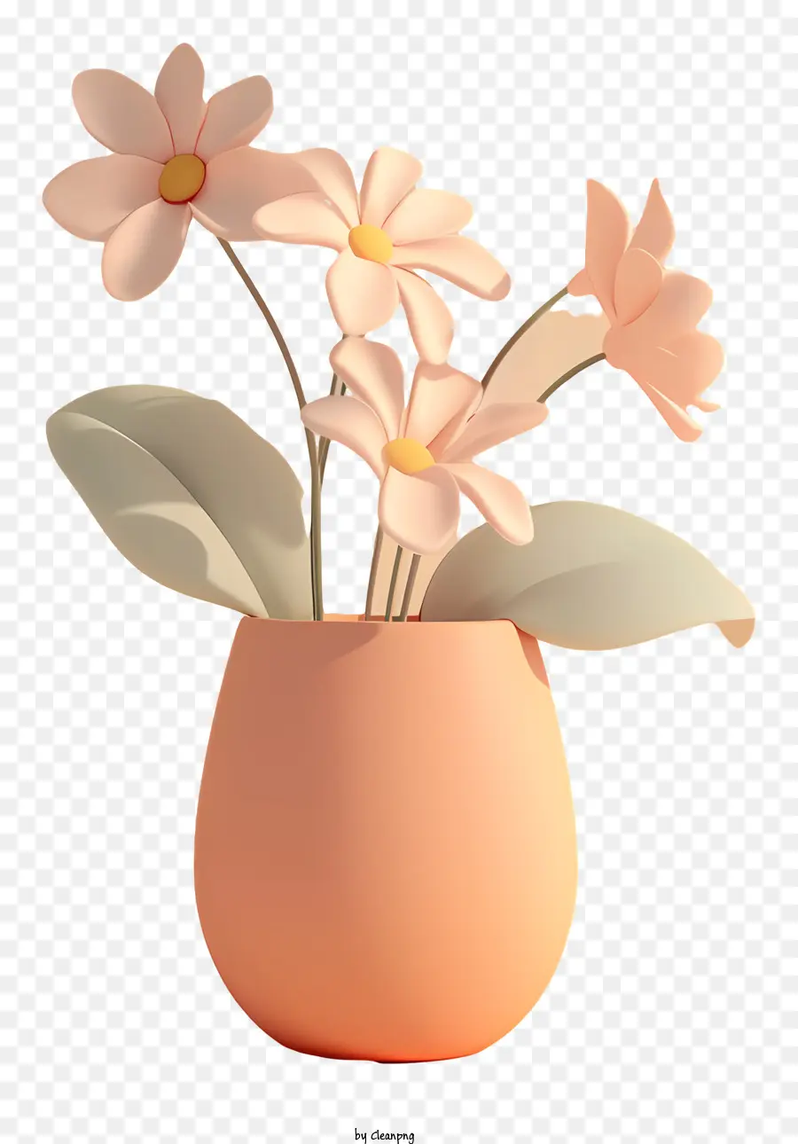 Moderne Pot De Fleur，Vase PNG
