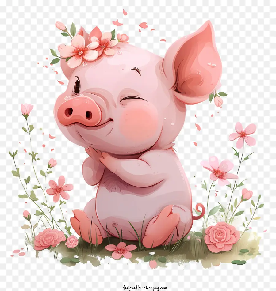 Journée Du Cochon，Cochon Mignon PNG