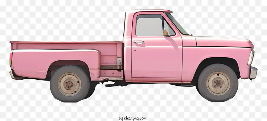 Camionnette，Camion Rose PNG