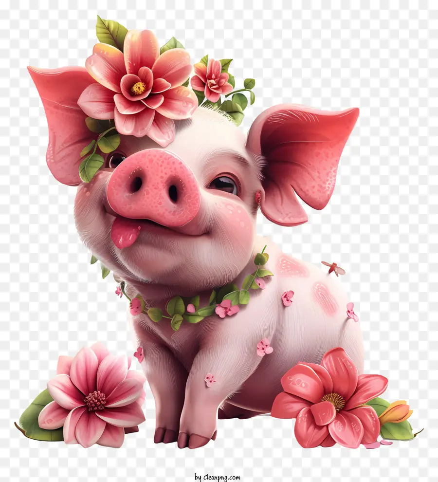 Journée Du Cochon，Cochon Mignon PNG