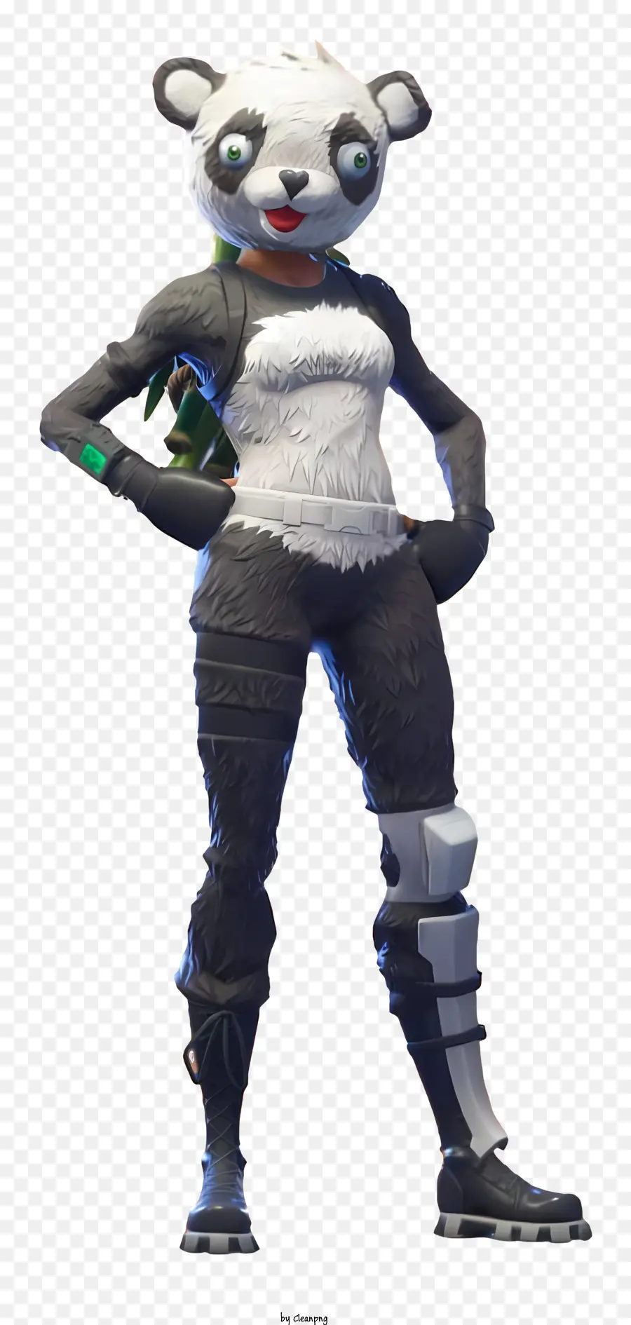 Fortnite，Costume De Panda PNG