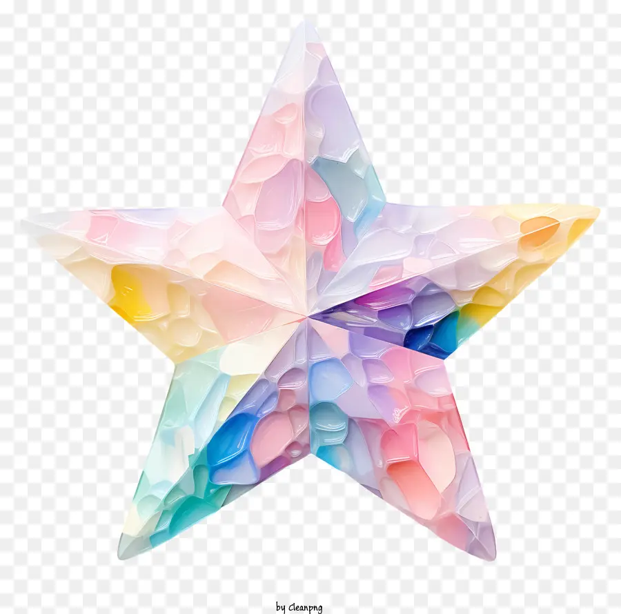 Étoiles，Couleur Arc En Ciel PNG