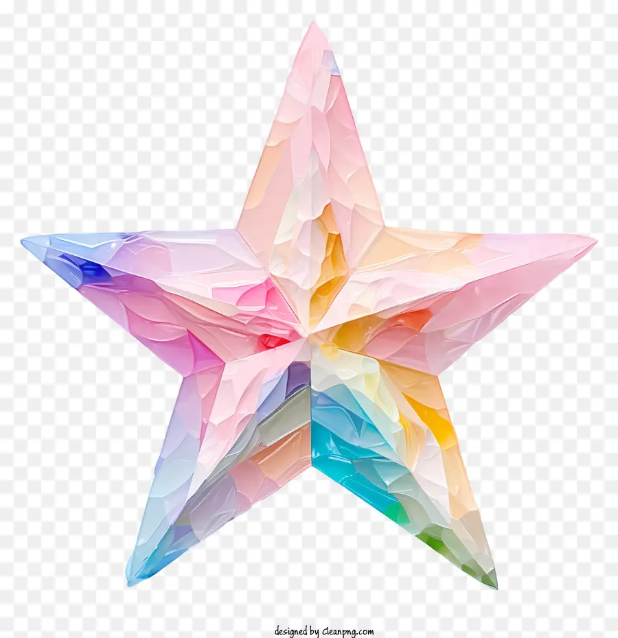 Étoiles，étoile Colorée PNG