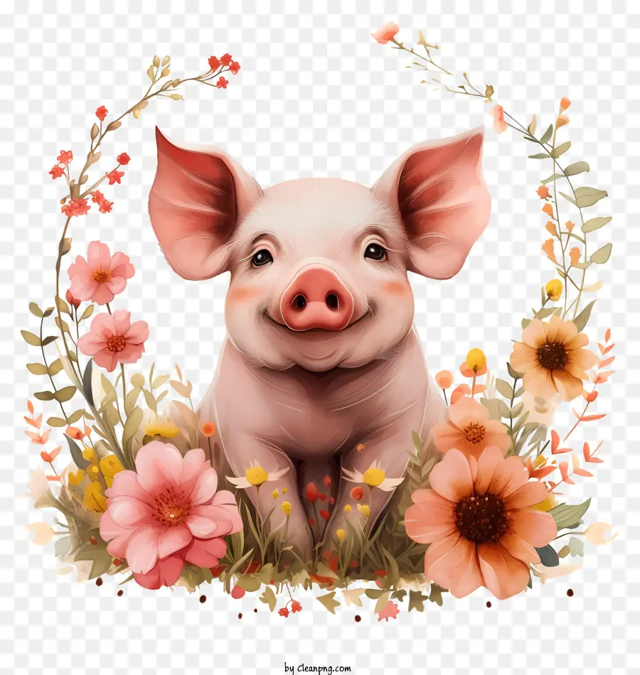 Journée Du Cochon，Cochon Mignon PNG