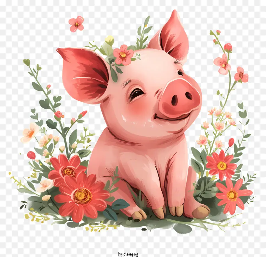 Journée Du Cochon，Cochon Mignon PNG