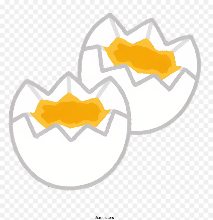 La Nourriture，Les œufs Fêlés PNG