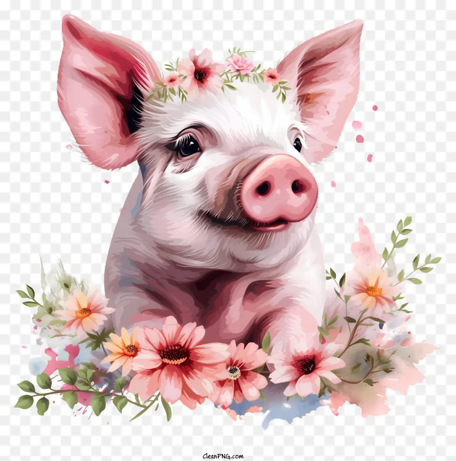 Journée Du Cochon，Cochon Mignon PNG