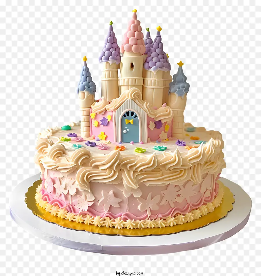 La Princesse Gâteau D'anniversaire，Gâteau Au Chocolat PNG