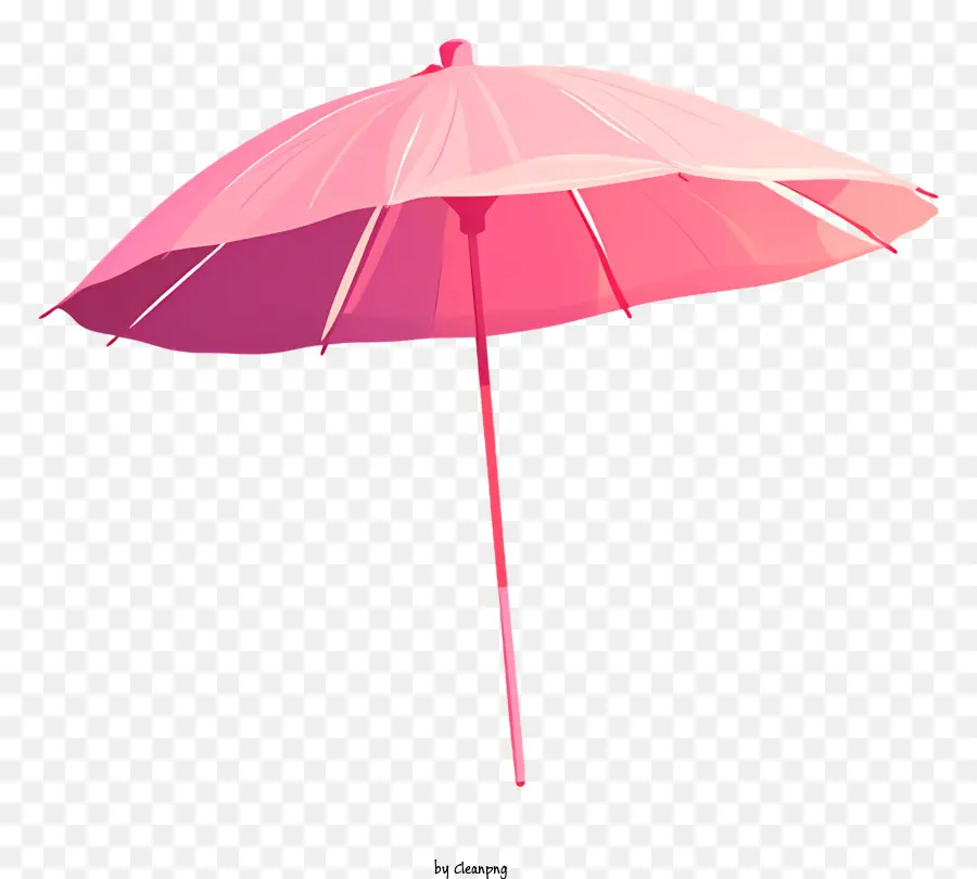 Parasol En Papier Rose，Parapluie Rose PNG