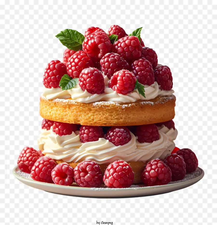 Gâteau，Gâteau Aux Framboises PNG