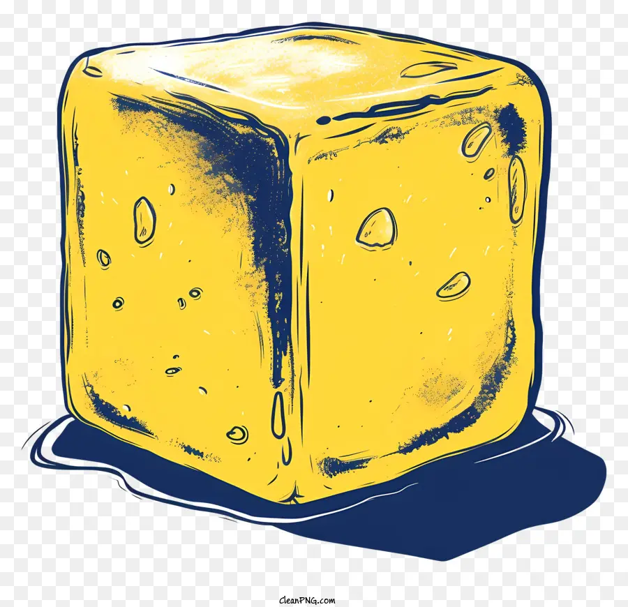 Cube，Fromage PNG