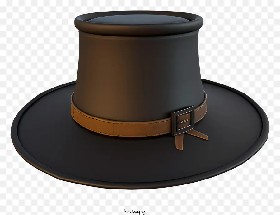 Chapeau De Pèlerin，Chapeau Noir PNG