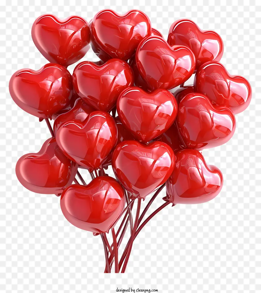 Donnant À Cœur De Jour，Les Ballons Rouges PNG