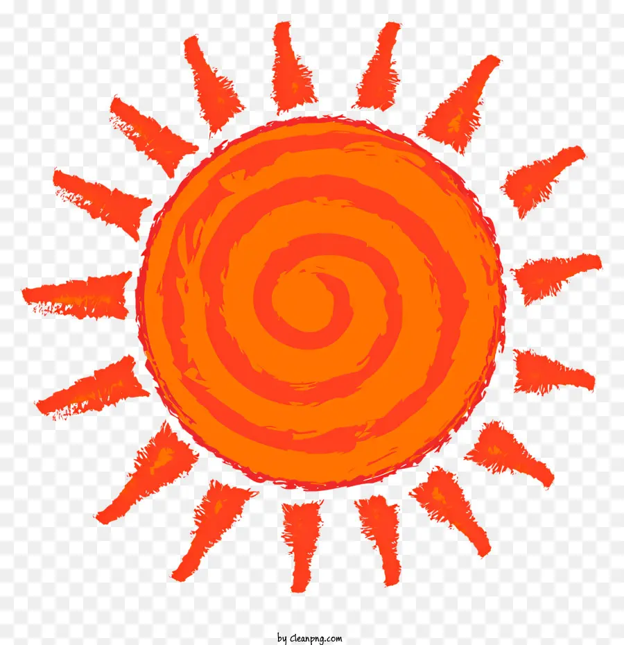 Soleil，Soleil Orange PNG