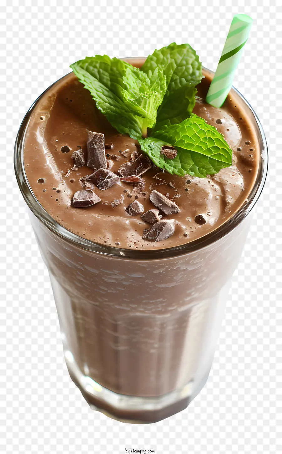 Journée Chocolat Menthe，Milk Shake Au Chocolat PNG