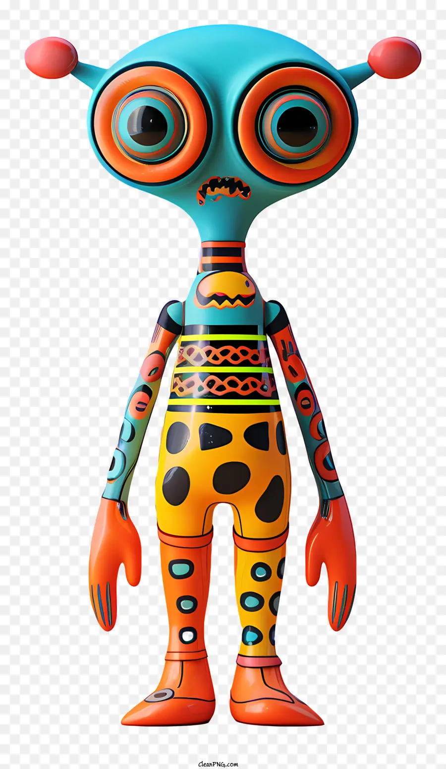 Hominidé Extraterrestre，Extraterrestre Coloré PNG