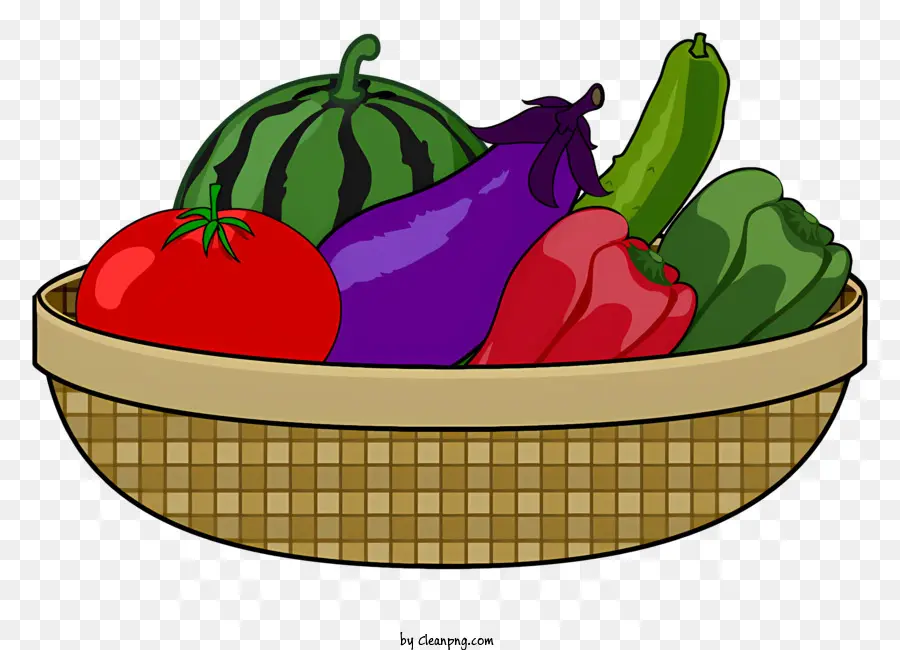 Légumes，Panier De Légumes PNG