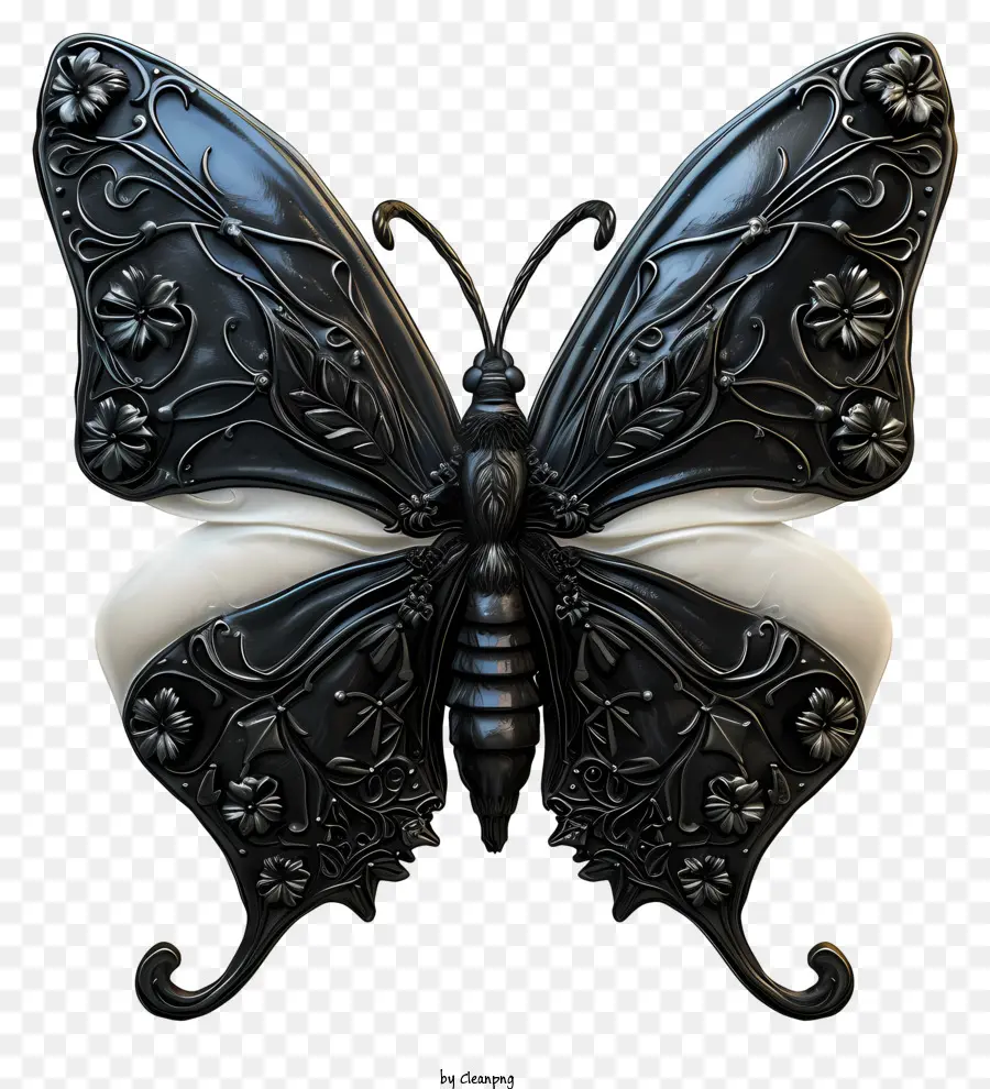 Découvrez La Journée Des Papillons，Papillon Noir PNG