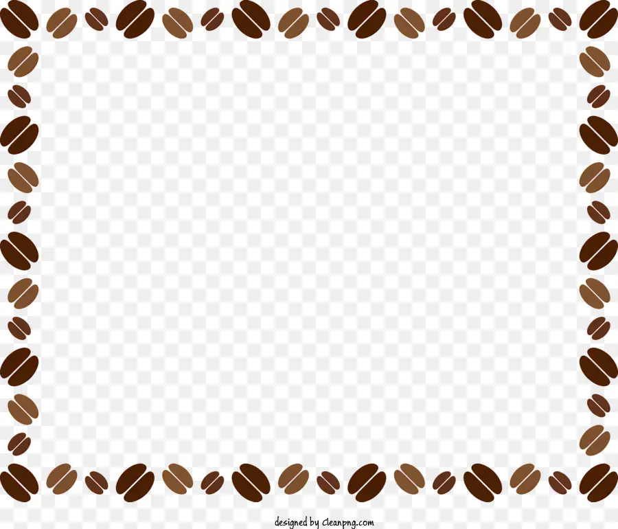 Cadre De Grains De Café，Café En Grains PNG