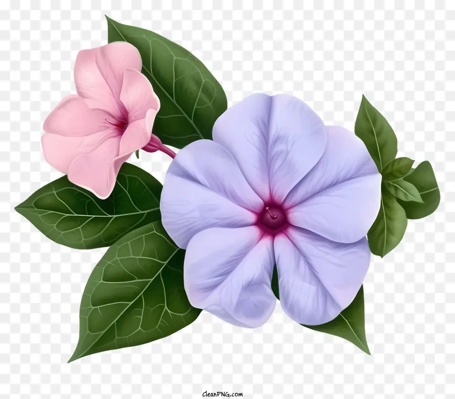 élégante Fleur De Pervenche，Fleur PNG