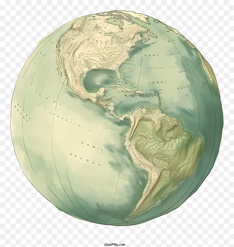 Globe，Carte De La Terre PNG