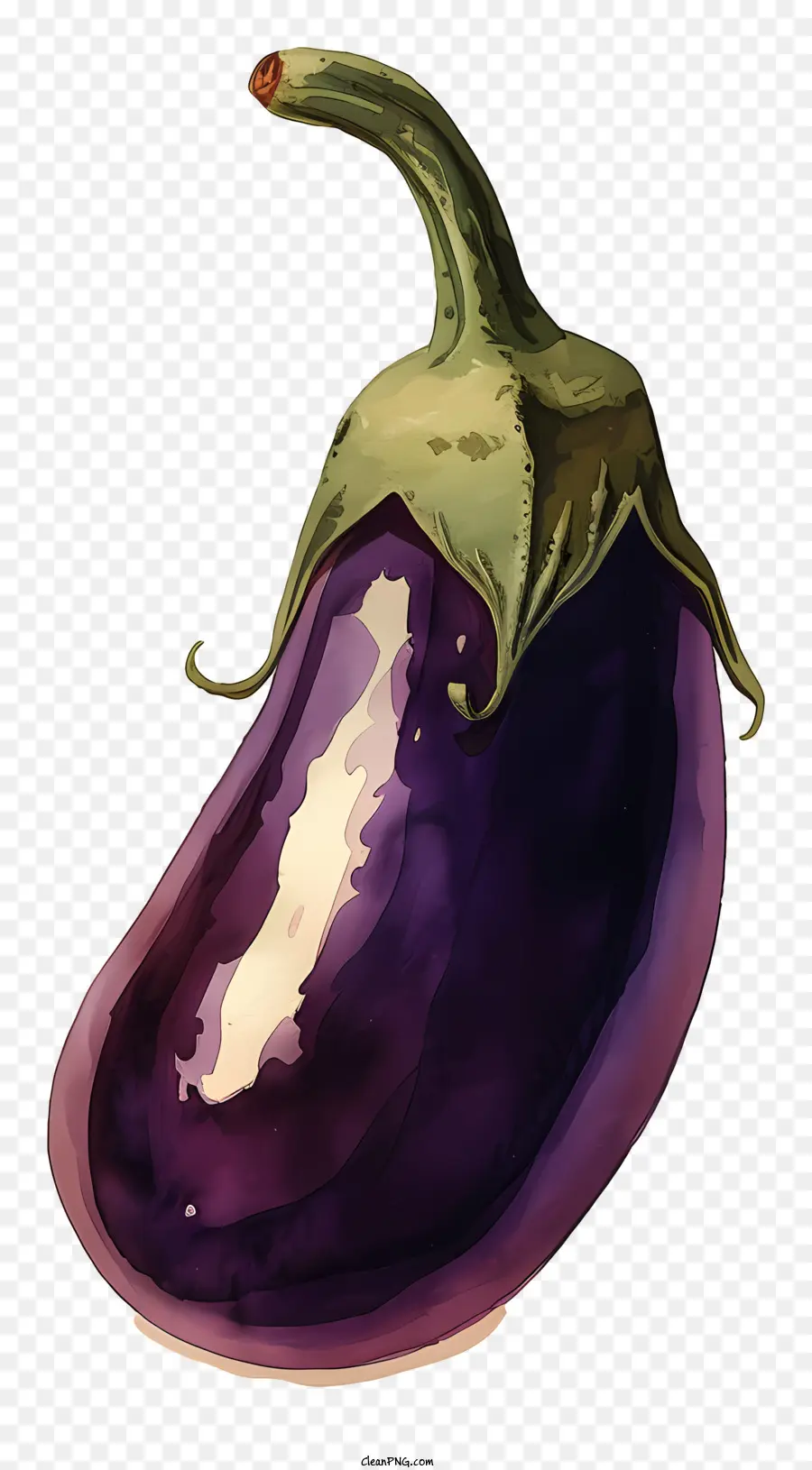 L'aubergine Emoji，Aubergine PNG