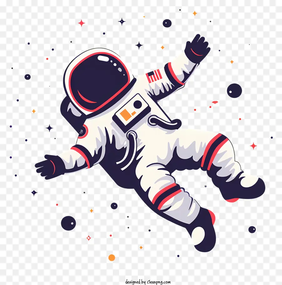 Espace Flottant Des Astronautes，L'astronaute PNG