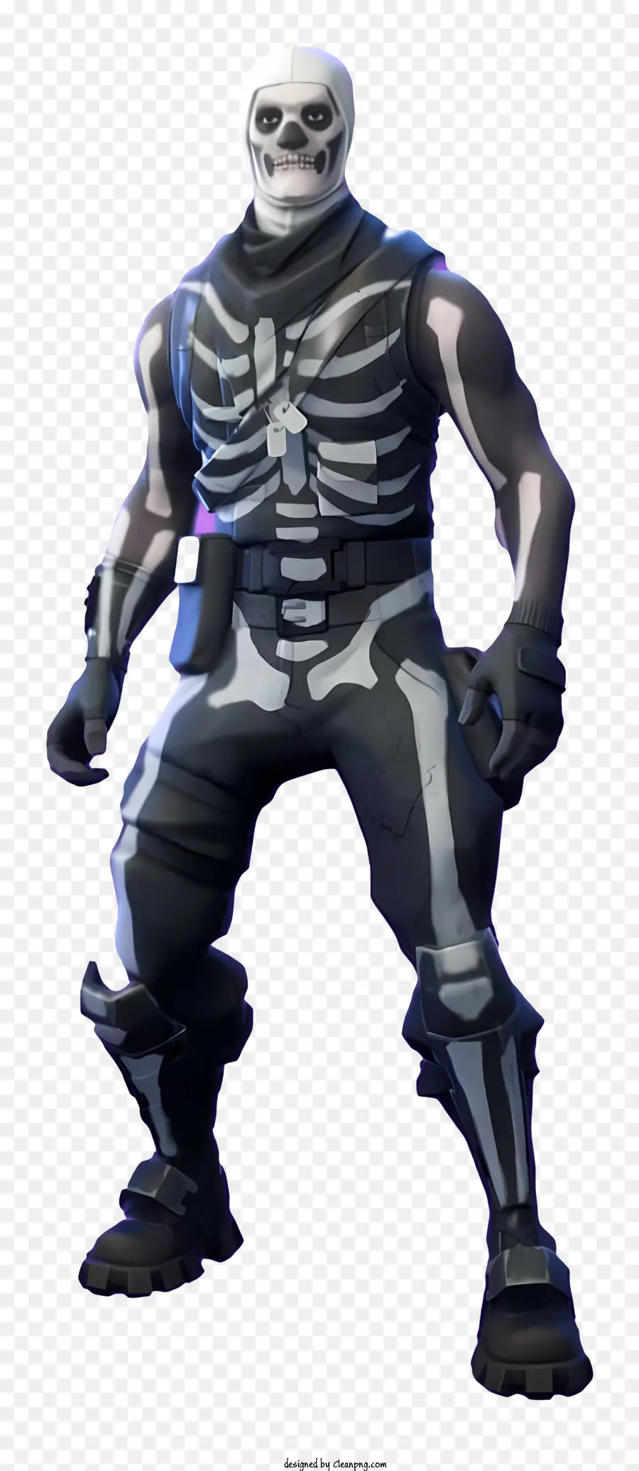 Fortnite，Costume De Squelette PNG