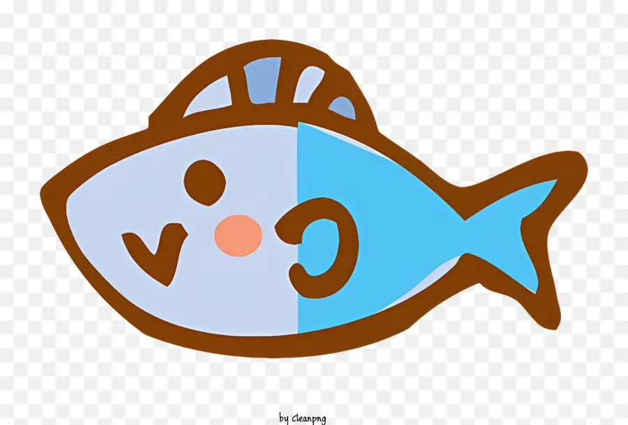 Poisson，Poisson Bleu PNG