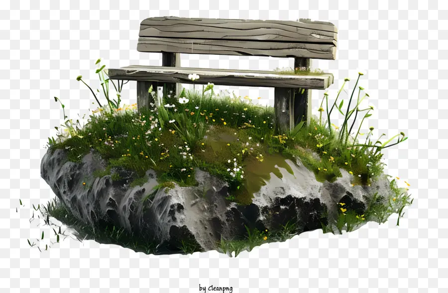 Banc De Parc，Banc En Bois PNG