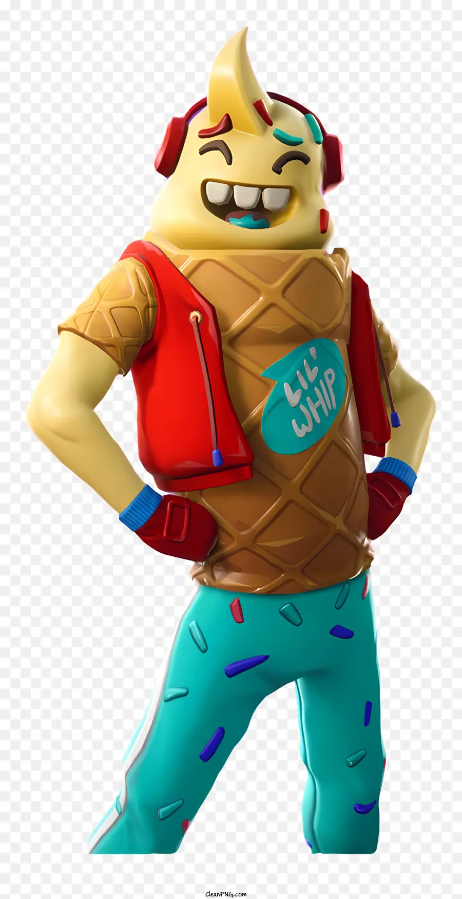 Fortnite，Caractère De La Crème Glacée PNG