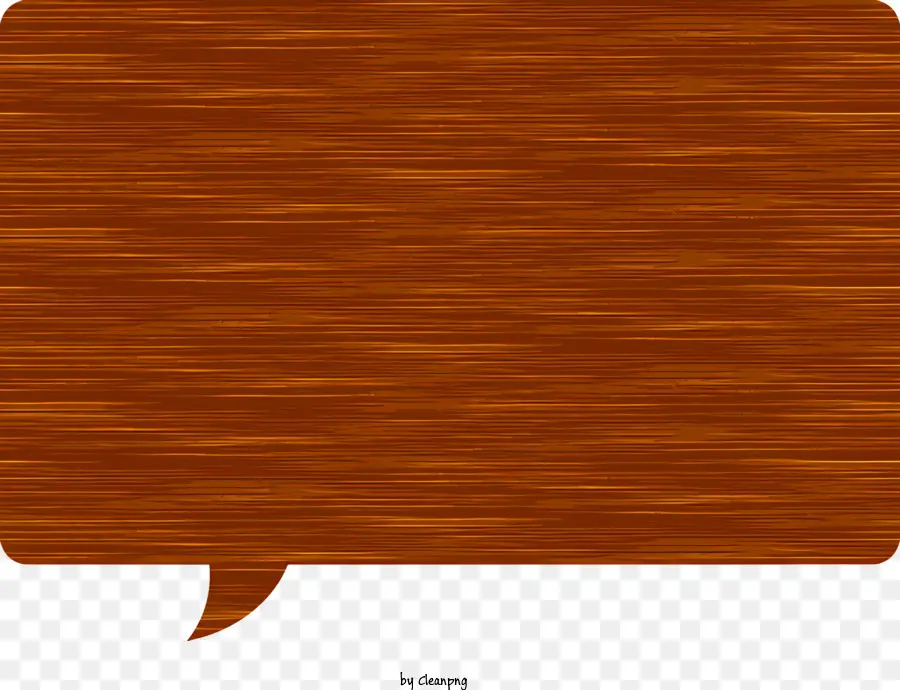 Bulle De Texte，Grain De Bois PNG