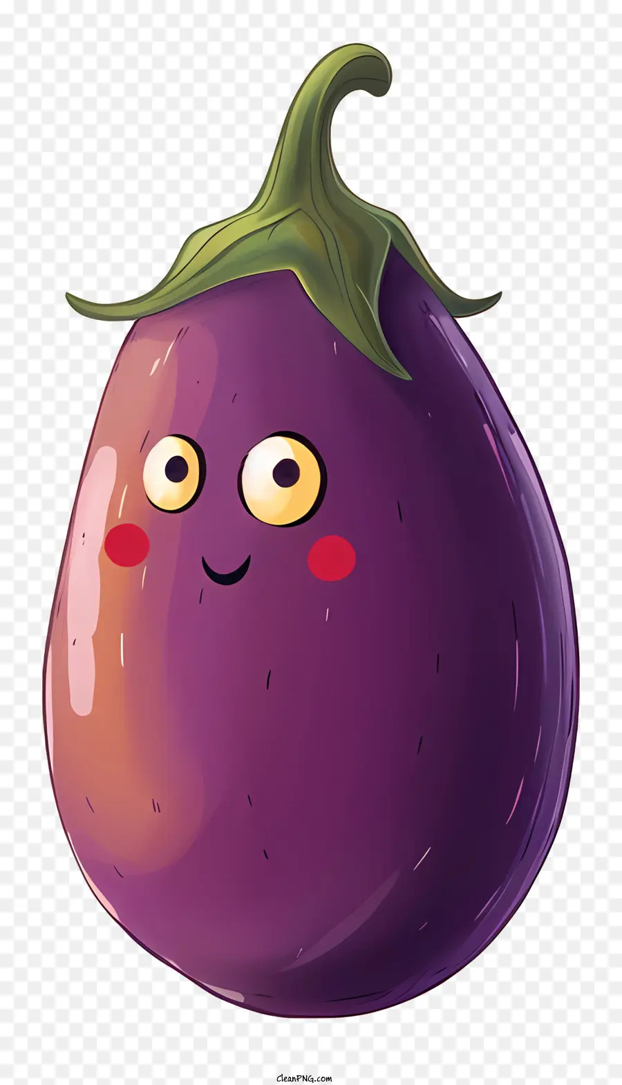 Aubergine De Dessin Animé，Aubergine PNG