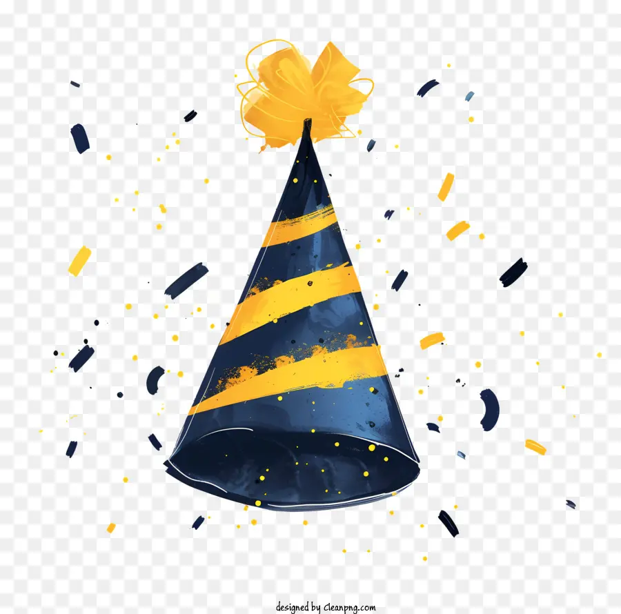 Chapeau De Fête，Bleu PNG