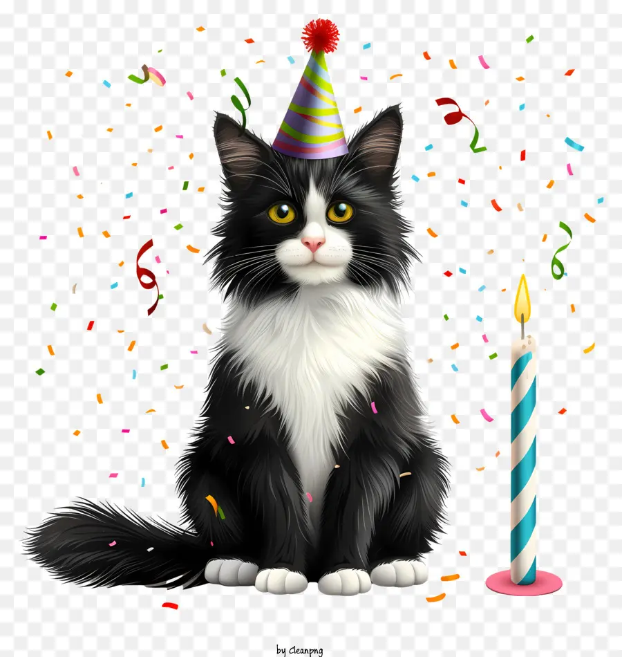 Anniversaire D'animal De Compagnie，Chat D'anniversaire PNG