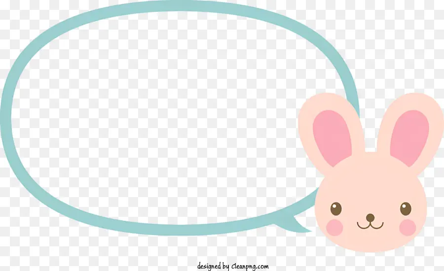 Bulle De Discussion，Bulle De Dialogue De Lapin PNG