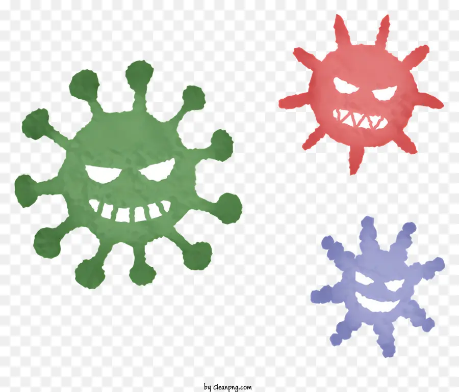 Virus，Les Germes PNG