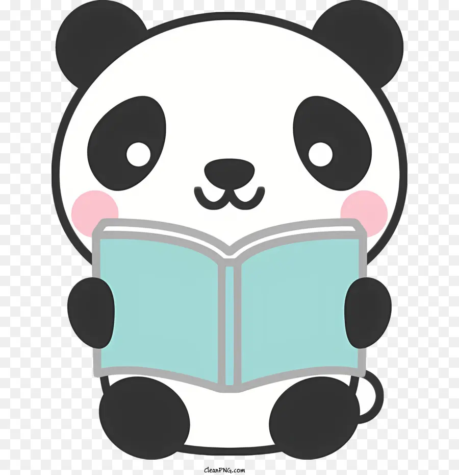 Panda，Panda Avec Un Crayon PNG