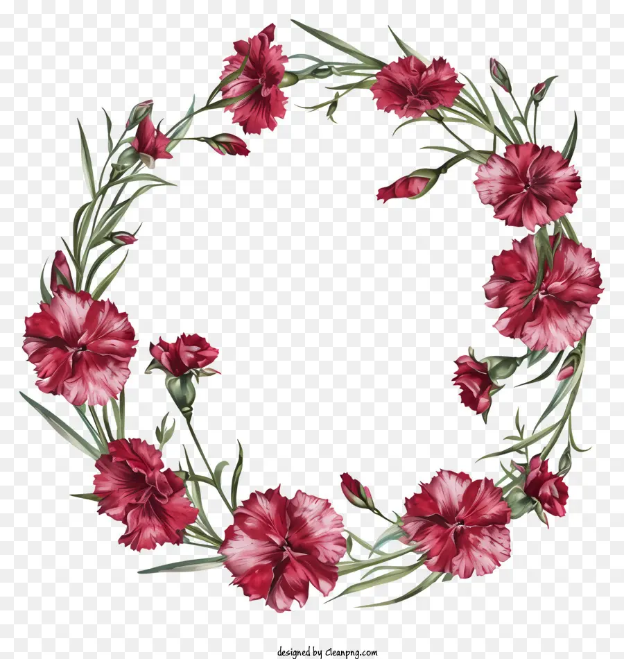 Fleur De Dianthus，Fleurs Roses PNG