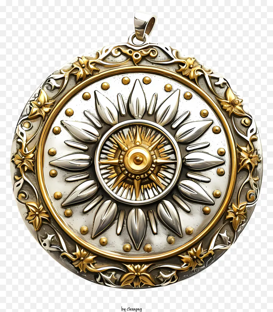 Pendentif，Soleil Stylisé PNG