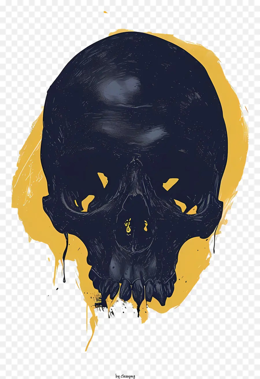 Tête De Mort，Crâne De L'art PNG