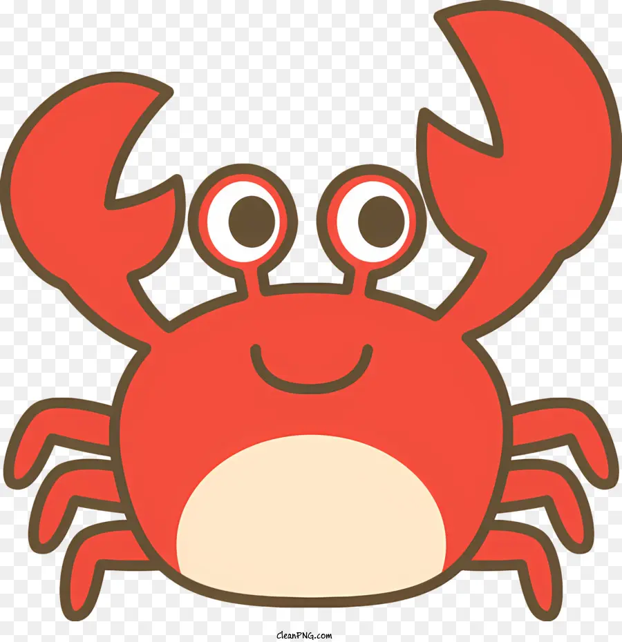 Les Poissons，Crabe Avec De Longues Oreilles PNG