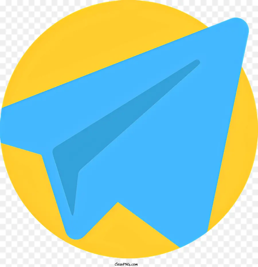 Télégramme Logo，Avion En Papier PNG