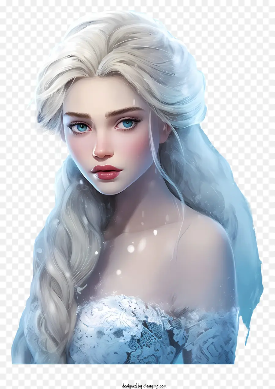 Princesse Congelée，Reine Des Neiges PNG